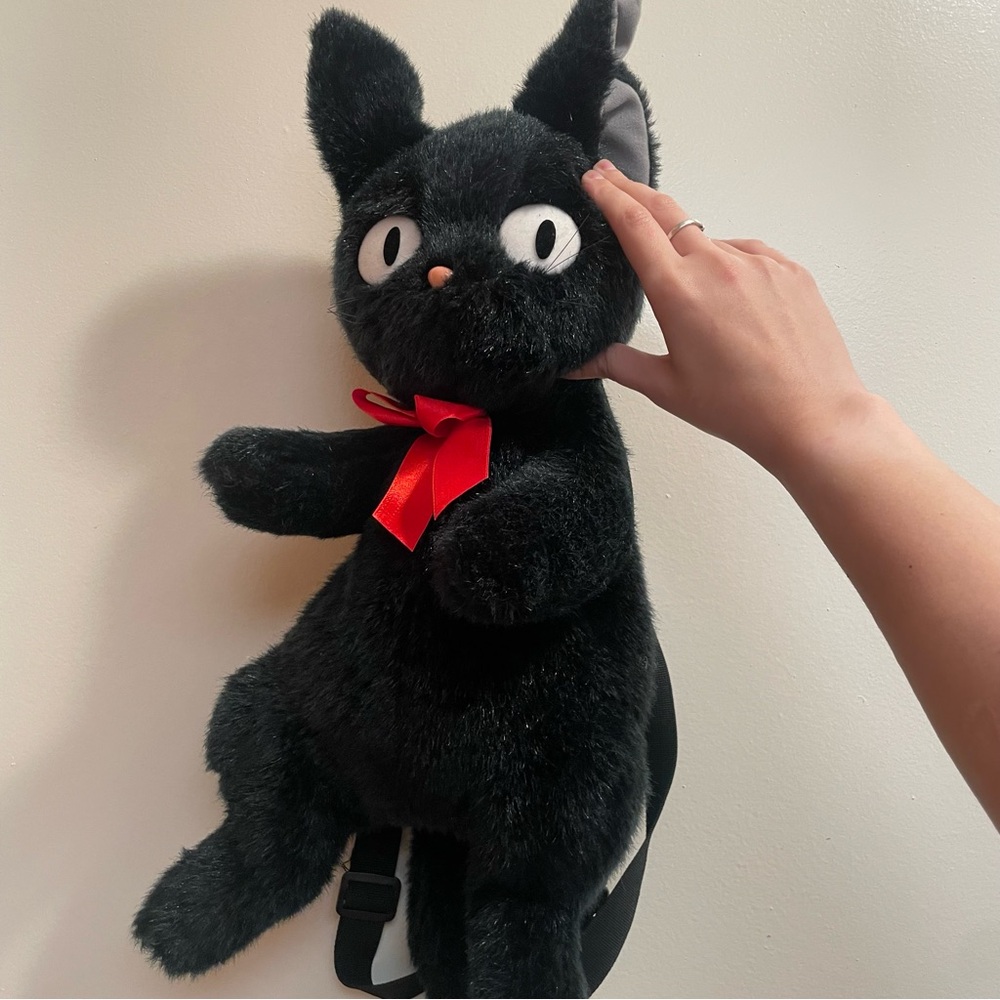 Kiki’s Delivery Service Jiji Plushie Black Cat Backpack